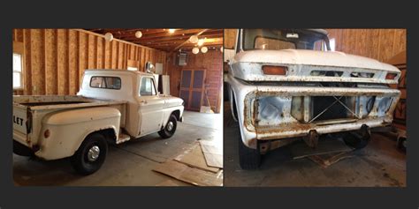 1965 Chevy C10 Stepside Restoration Start Franktown Collision And