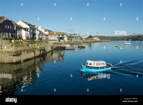 The Flushing Ferry Approaching Prince Of Wales Pier In Falmouth