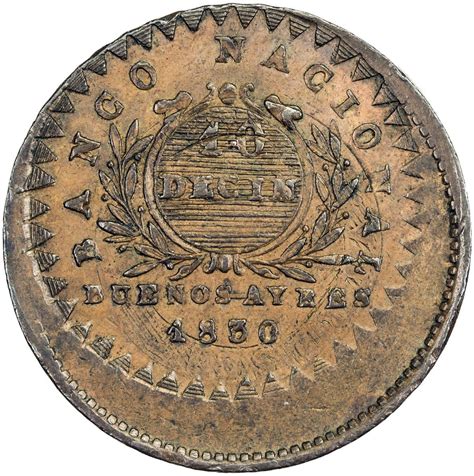 BUENOS AIRES: AR 10 decimos (14.24g), 1830. EF-AU