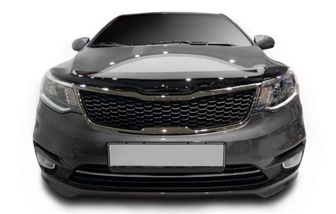 Зачем ставить дефлектор капота (мухобойку) на Киа Рио? — Kia Rio клуб ...