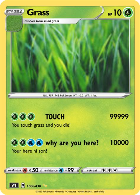 Grass Memeguy Poké