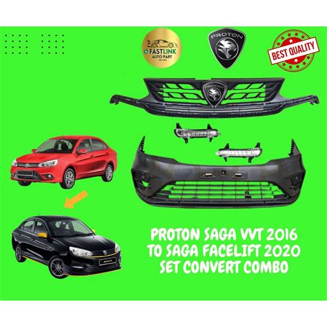 Fastlink Bodykit Set Convert Bumper Saga Vvt 2016 Convert To Saga