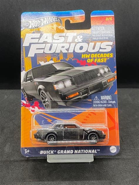 Hot Wheels Buic Grand National Fast And Furious Carshoping