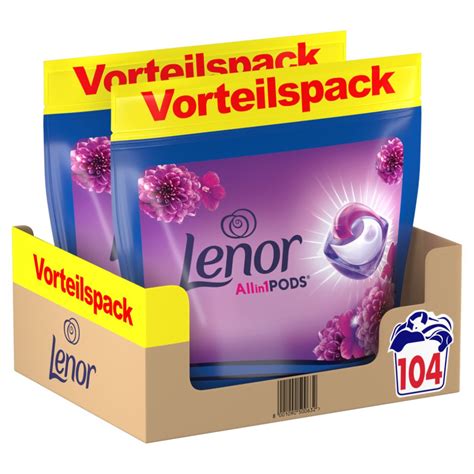 Lenor Waschmittel Allin1 PODS Amethyst 104 Waschladungen 2x54 St