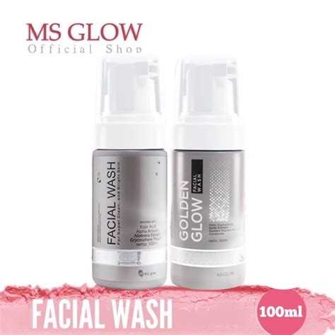 Jual FACIAL WASH MS GLOW Beauty Skincare Cewek Perawatan Wanita Glowing