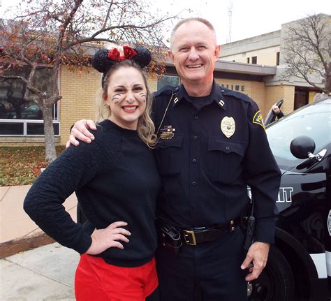 Hannah Holt and Captain Mike Sweeney