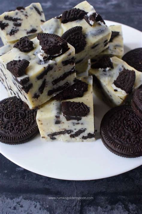 Oreo Fudge White Chocolate Oreo Fudge Oreo Cookie Fudge 3