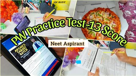 My Test Score Days Before Neet Hours Study Routine Of Neet