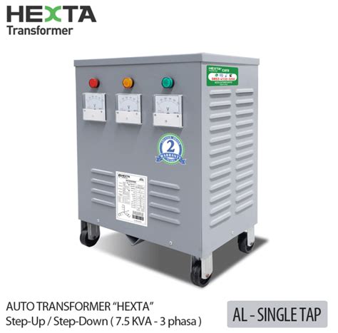 Trafo Listrik Auto Transformer Hexta Single Tap 7 5 KVA Lazada Indonesia