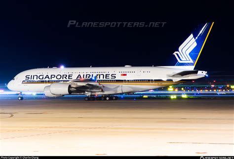 9V SKR Singapore Airlines Airbus A380 841 Photo By Charlie Chang ID