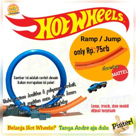 Jual Hotwheels Track Builder RAMP Ori Mattel Hot Wheels Track Komponen Shopee Indonesia