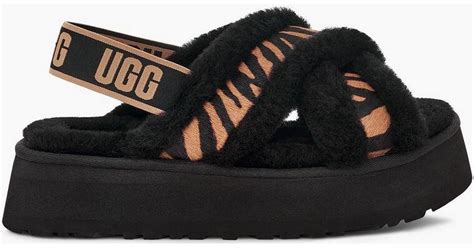 Ugg Disco Cross Slide Light Butterscotch Compare Prices Klarna Us