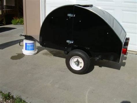 Pull Behind Sleeper Motorcycle Trailer 1200 Hamilton Ross