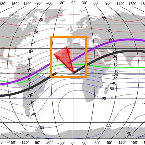 Map Of The Electron Density Variation Due To The Traveling Ionospheric