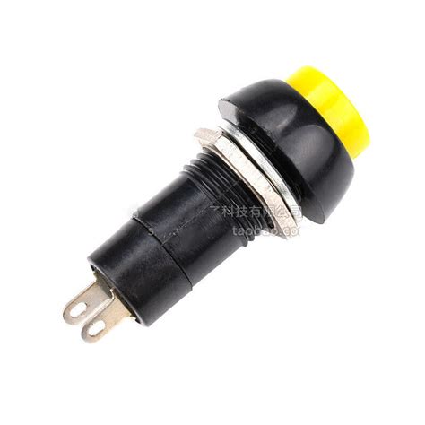 Miniature Mini Push Button Switch 12mm Latching Momentary SPST PBS 11A