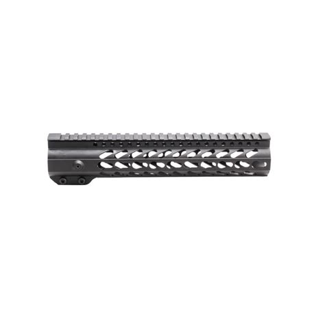 Ar Mid Length Free Float Super Slim Monolithic Keymod Handguard