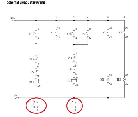 Rozwi Zano Schemat Sterowania Uk Ad Stycznikowy Pytanie O