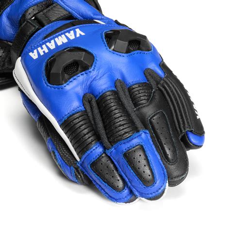 Leather Racing Gloves Men Clothing And Merchandise Yamaha Motor