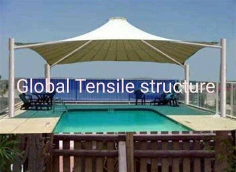 Modular PVC Tensile Pool Fabric Structure At Rs 343 Sq Ft In New Delhi