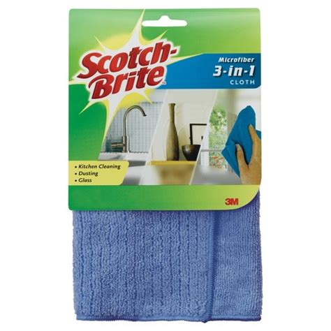 Scotch-Brite 3-in-1 Microfiber Cleaning Cloth : Target