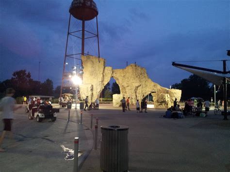 The Scioto Audubon Climbing Wall in Columbus Ohio - moments before Red