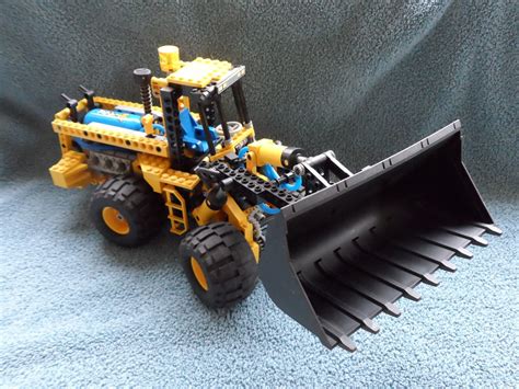 Lego Technic Pneumatic Front Loader With Instructions Ebay