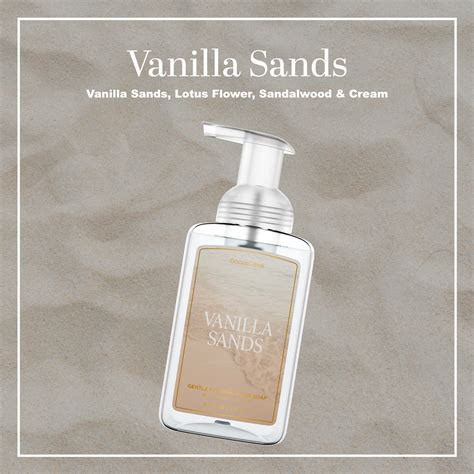 Vanilla Sands Lush Foaming Hand Soap 91 Fl Oz Goose Creek Candle