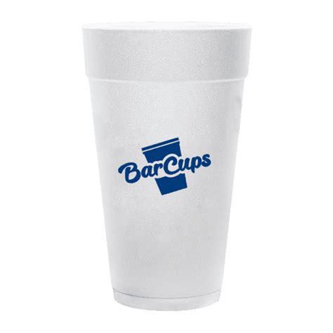20 Oz Hot Cold Foam Cup Barcups