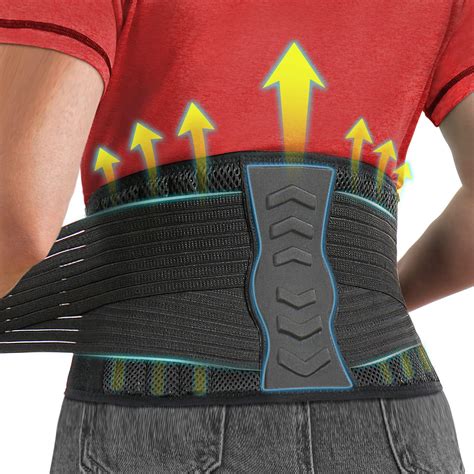 Amazon Hameio Back Brace For Men Women Lower Back Breathable Back