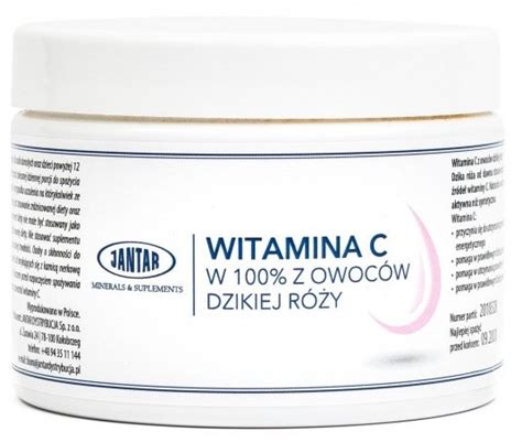 Suplement diety Jantar Naturalna Witamina C z Dzikiej Róży 1000 mg