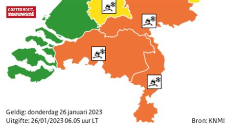 Knmi Geeft Code Oranje Vanwege Gladheid Door Ijzel Oosterhout