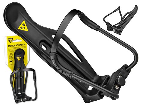 KOSZYK NA BIDON ROWEROWY TOPEAK MODULA CAGE II REGULOWANY CZARNY T