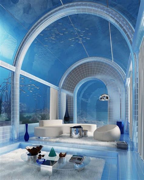 Really Nice Spaces And Places On Instagram “underwater Villa 🐟 Part Of The Futurism Of The Past