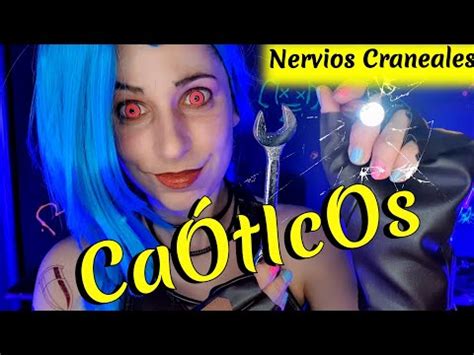 ASMR Test CAÓTICO y AGRESIVO de los Nervios Craneales JINX Roleplay