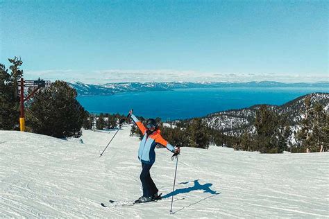 Skiing in Lake Tahoe at Heavenly: Trip Recap + Resort Review