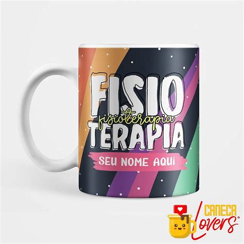 Caneca Flork Profiss Es Fisioterapia Nome Personalizado Caneca Lovers