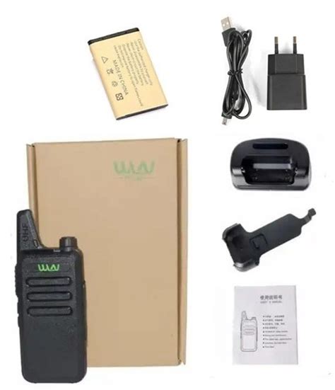 Купить компактную носимую UHF рацию/радиостанцию, 400-470 МГЦ, 3W, WLN ...