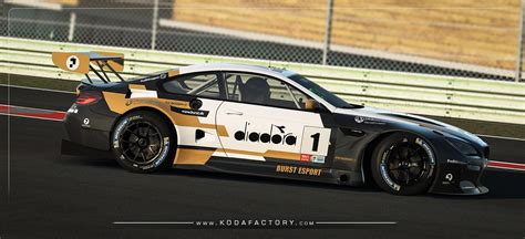 Burst Esport BMW M6 GT3 RFactor 2 Koda Factory