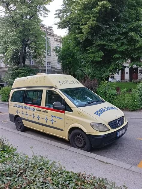 Mercedes Benz Vito Privatna Klinika Anlave Emergecy Rescue Serbia