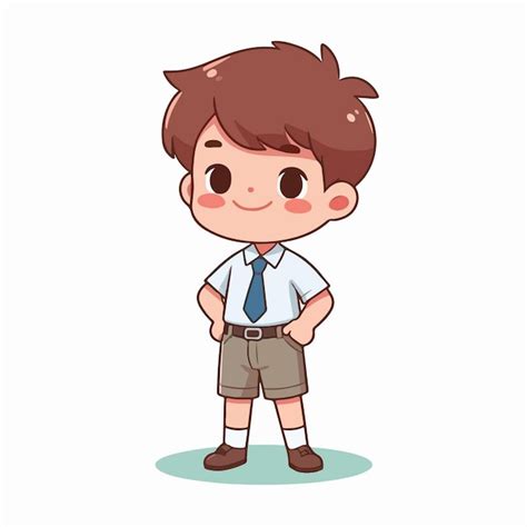 Premium Vector | Cute boy cartoon