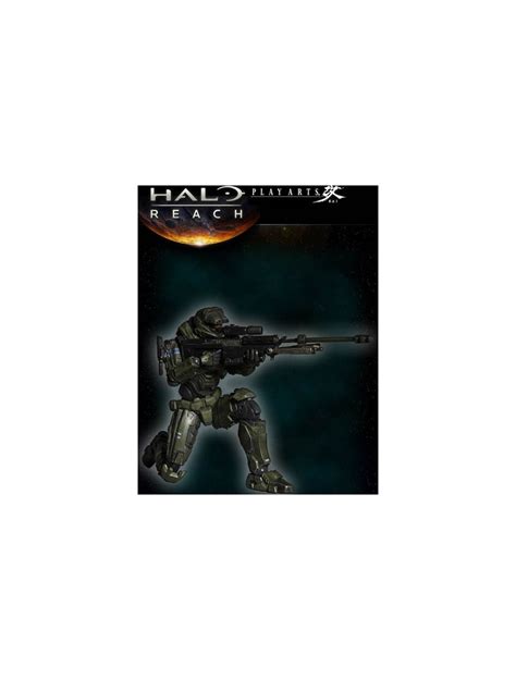 Halo Reach Play Arts Kai Figur Jun Cardport Collectors Shop