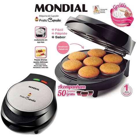 Máquina De Cupcake Mondial - Máquina Cupcake Pão De Queijo E Petit Gateau Mondial Ck-01 você ...