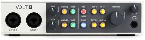 Universal Audio Volt 4 USB-C Audio Interface Bundles | Sweetwater