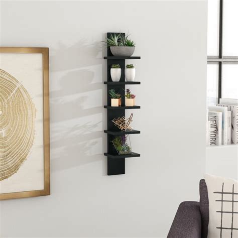 Ebern Designs Wyaconda Piece Tiered Shelf Reviews Wayfair