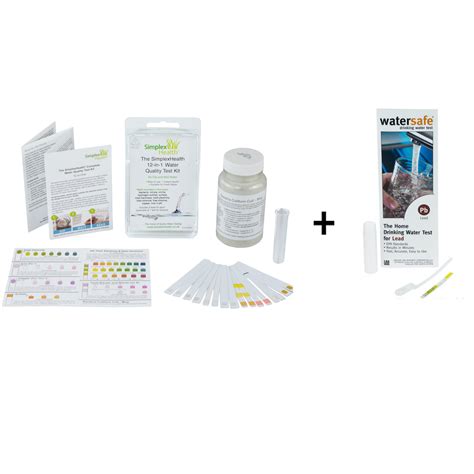 Simplexhealth Complete Water Quality Test Kit 13 In One Simplexhealth