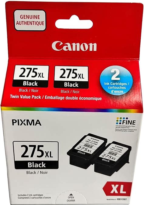 Amazon Canon PG 275XL Ink Cartridge PG 275 275XL 275 XL Black For