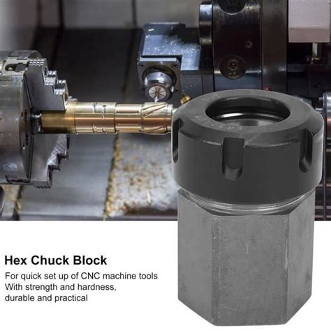 Porte Outil De Bloc De Mandrin Pince Hexagonale Er Pour Machine De