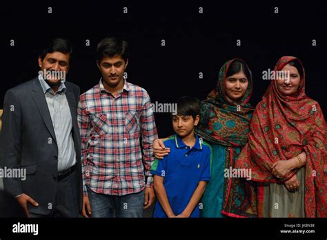 Malala Yousafzai In Hospital With Family