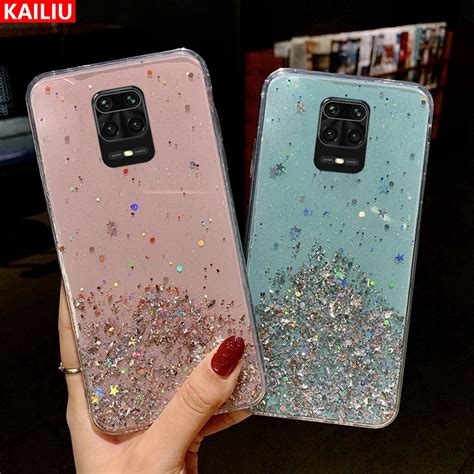 Xiaomi Redmi Note 9S Redmi Note 9 Pro Max Case Glitter Bling Shiny Sky