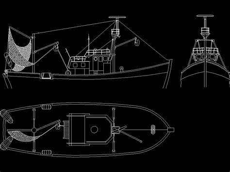 Barco Em Autocad Baixar Cad Gr Tis Kb Bibliocad